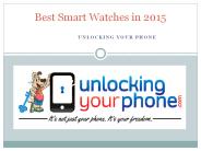 Best Smart Watches in 2015