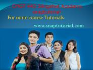 CMGT 442 Slingshot Academy /snaptutorial.com
