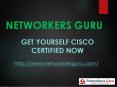 Get yourself CISCO certified now PowerPoint PPT Presentation