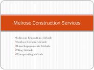 Melrose Constructions Services