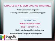 oracle apps scm online training in UAE