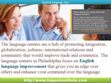 English Language Improvement, Spanish, Portuguese Language Class, Learn to Speak Spanish (8)