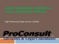 High professional Legal Services in Dubai PowerPoint PPT Presentation