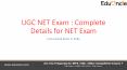 CBSE UGC NET exam 2016 PowerPoint PPT Presentation