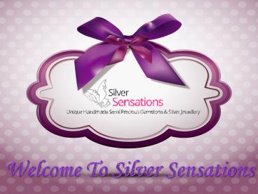 Sterling Silver Handmade Jewellery London