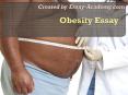 Obesity Essay PowerPoint PPT Presentation