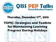QISS December 2015 PEP Talk