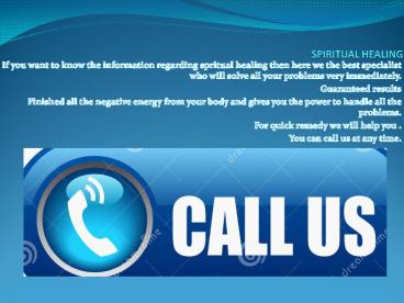 Online Spritual Healing And Emotional Healing