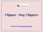 Clippas-Dog Clippers