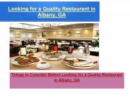 Best Restaurants of Albany Ga For Lunch (1)
