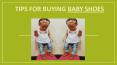 Tips for buying baby shoes