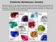 Celebrity Birthstone Jewelry PowerPoint PPT Presentation