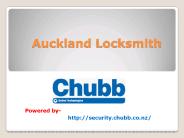 Locksmith in Auckland