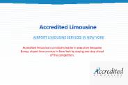 Airport limousine services in new york