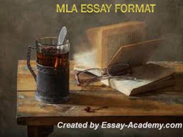 MLA Essay Format