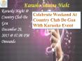 Celebrate Weekend At Country Club De Goa With Karaoke Event PowerPoint PPT Presentation