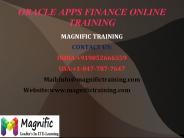 Oracle Apps Finance Online Training