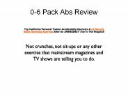 0-6 Pack Abs Review