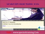 sap abap oops online training in usa