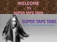 Tape tabs for hair extensions PowerPoint PPT Presentation