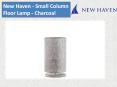 New Haven - Small Column Floor Lamp - Charcoal PowerPoint PPT Presentation