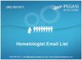 Hematologist Email List PowerPoint PPT Presentation