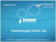 Hematologist Email List