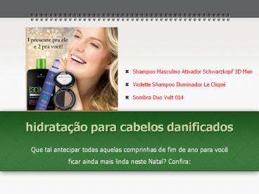 hidratação para cabelos danificados