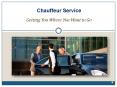 Benefits of Hiring a Chauffeur Service PowerPoint PPT Presentation
