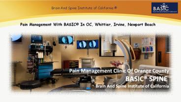 Pain Management Neck Pain And Sciatica Pain Hospital In Orange County