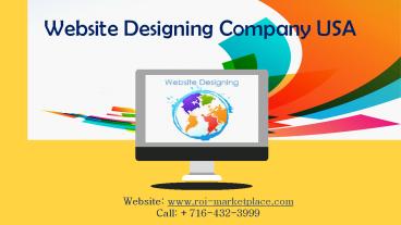 Website Designing Company Buffalo, USA