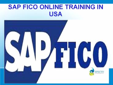 sap fico online training in usa