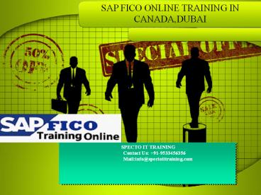 sap fico online training in canada dubai