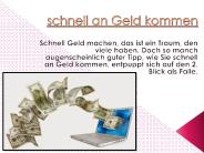 schnell an Geld kommen