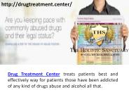 Drug Treatments @ Drug Treatment Center in Mexico