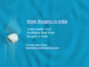 Knee Surgery in India