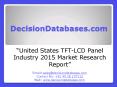 International TFT-LCD Panel Industry: Market research, Company Assessment and Industry Analysis 2015 PowerPoint PPT Presentation