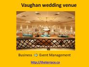 wedding venues vaughan