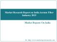 Market Research Report on India Acetate Fiber Industry 2015 PowerPoint PPT Presentation