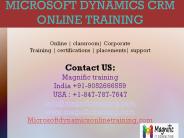 Microsoft Dynamics CRM OnlinE Training in Canada