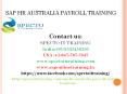 sap hr australia payroll online training in australia PowerPoint PPT Presentation