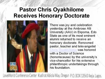 Pastor Chris Oyakhilome (1)