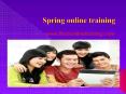 Best Spring online training | spring tutorial classes in India PowerPoint PPT Presentation