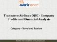 Transaero Airlines OJSC - Company Profile and Financial Analysis PowerPoint PPT Presentation