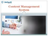 Content Management System
