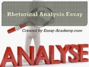 Rhetorical Analysis Essay