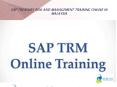 sap trm training online in malaysia PowerPoint PPT Presentation