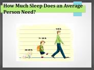 How to Acheive Normal Sleep Pattern?