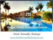 Budget Hotels in Mahabalipuram