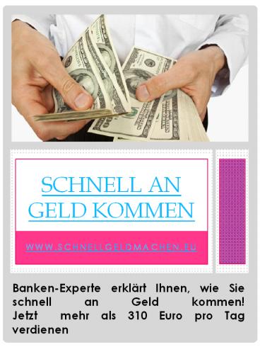 Schnell Geld machenist so definitivnichtmöglich